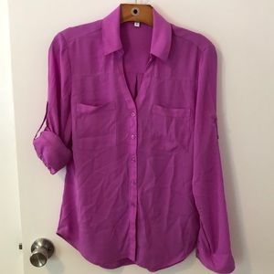 Express | Women’s purple blouse